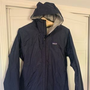 Navy Patagonia Torrential Rain Jacket, large